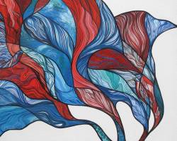 Potpourri #2 (2013) - Acrylic on Canvas - 112 x 112 cm