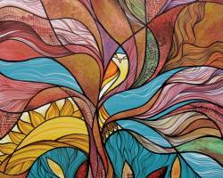 Potpourri #3 (2013) - Acrylic on Canvas - 122 x 91cm